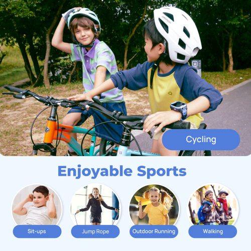 Mibro Kids Watch Z5 Gyerek Okosóra, 4G, GPS, SOS funkcióval - Rózsaszín