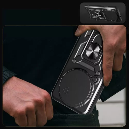 Tech-Protect CamShield Pro tok Xiaomi Redmi Note 14 Pro Plus - Matt fekete