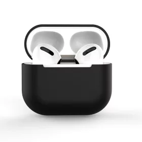 Fekete szilikon Airpods Pro tok