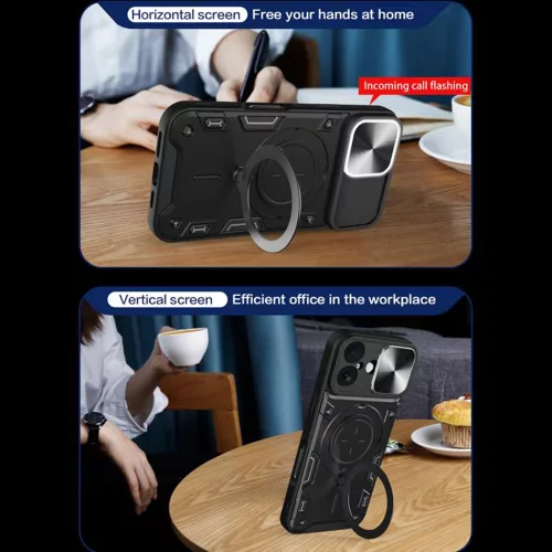 Techsuit - CamGuard Pro - iPhone 17 - Piros