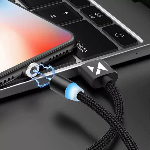 X-CABLE MÁGNESES TÖLTŐKÁBEL 3 FÉLE CSATLAKOZÓVAL