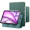 ESR Rebound Mágneses Trifold iPad tok Stylus Pen tartóval - iPad Pro 12.9” 2020 / 2021 / 2022 / iPad Air 13” 2024 / 2025 - Zöld