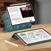 ESR Rebound Mágneses Trifold iPad tok Stylus Pen tartóval - iPad Pro 12.9” 2020 / 2021 / 2022 / iPad Air 13” 2024 / 2025 - Zöld