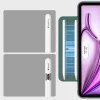 ESR Rebound Mágneses Trifold iPad tok Stylus Pen tartóval - iPad Pro 12.9” 2020 / 2021 / 2022 / iPad Air 13” 2024 / 2025 - Zöld