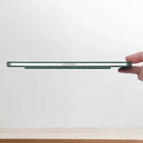 ESR Rebound Mágneses Trifold iPad tok Stylus Pen tartóval - iPad Pro 12.9” 2020 / 2021 / 2022 / iPad Air 13” 2024 / 2025 - Zöld
