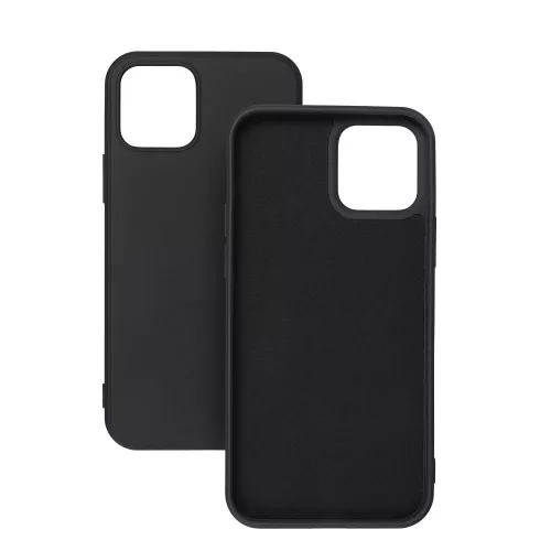 SILICONE Soft-Touch tok SAMSUNG S25 Ultra - Fekete