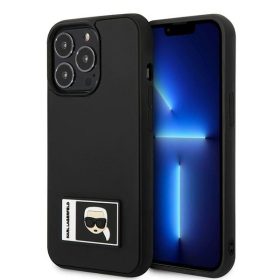 Karl Lagerfeld Szilikon Tok iPhone 13 Pro Max - Fekete