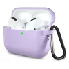 Techsuit - Szilikon tok - AirPods Pro 1 / 2 - Lila