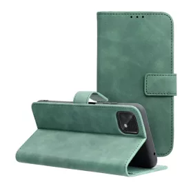   Tender Hasított Eco Bőr kinyitható zöld tok (SAMSUNG A33 5G)