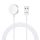 Tech-Protect UltraBoost mágneses indukciós töltő Apple Watch-hoz – USB-A, 1.2m - Fehér