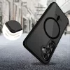 Samsung Galaxy S25 Ultra, Tech-Protect MagMat MagSafe tok - Matt fekete