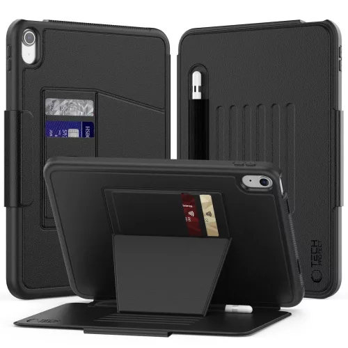 Tech-Protect SC Pen Armor iPad 10.9" 2022 (10. generáció) / 11" 2025 (11. generáció) tok – Fekete