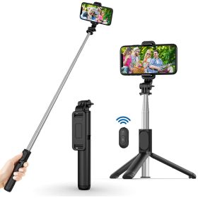 Techsuit (Q01) selfie bot és tripod - Fekete