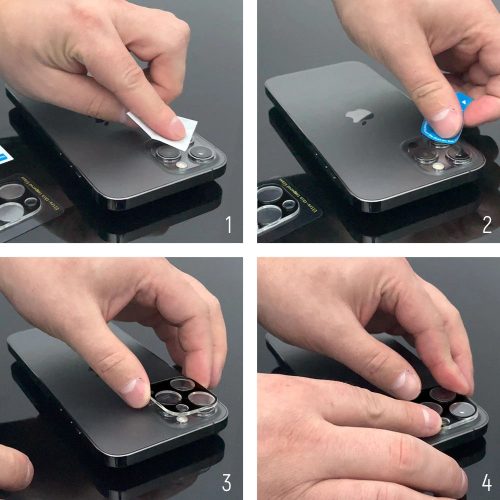 Wozinsky Full Camera Glass Samsung Galaxy Z Fold 7-hez (2 darabos készlet)