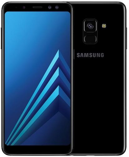 Samsung Galaxy A8 (2018) 32GB Black - Használt, Független Megkimélt - 6 Hónap Garancia