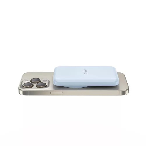 Tech-Protect LifeMag PB10 MagSafe Powerbank 5000mAh 15W USB-C port + USB-C kábel - Kék