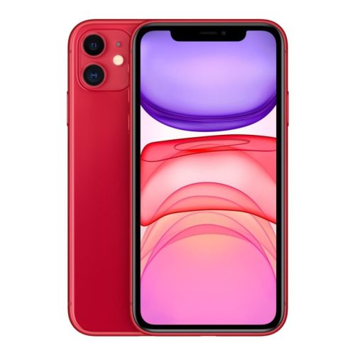 iPhone 11 64G Piros - Használt, Kiváló