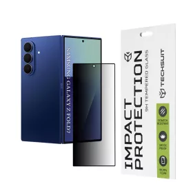   Techsuit - 111D Privacy Full Glue Üvegfólia (Előlapi kijelzőre) - Samsung Galaxy Z Fold 7