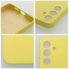 SILICONE 2mm vastag tok Samsung A36 / A56 - Sárga