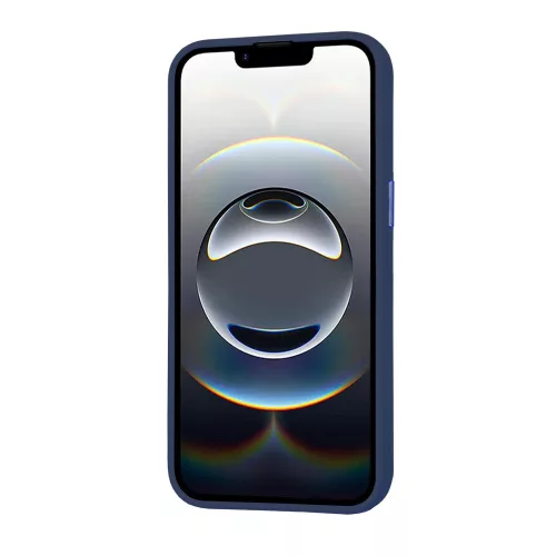 Techsuit HaloFrost MagSafe iPhone 16e - Sötétkék