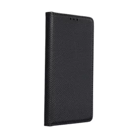   Samsung Galaxy A52 LTE / A52 5G / A52S, Kinyitható kártyatartós tok állványfunkcióval - Fekete - SMART CASE