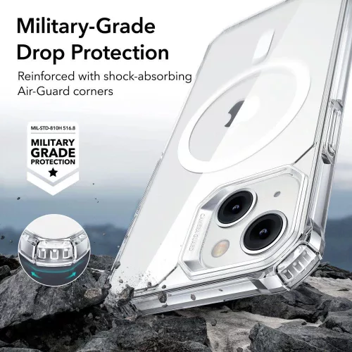 ESR Air Armor Halolock MagSafe iPhone 14 Pro - Átátszó