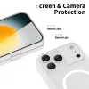 iPhone 17 Pro Max, Tech-Protect MagSlim MagSafe tok - Matt fehér