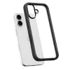 iPhone 17, Átlátszó ütésállő tok, matt fekete kerettel - Spigen - Ultra Hybrid
