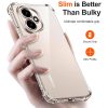 Techsuit Shockproof Átlátszó szilikon tok Honor 400