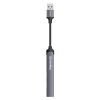 ColorWay - Dokkoló állomás - 3x USB, Type-C, 5 Gbps, 0,12 m-es kábel - Ezüst