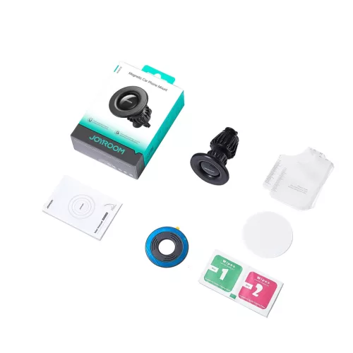 Joyroom JR-ZS406 mágneses autós tartó légterelőre - fekete
