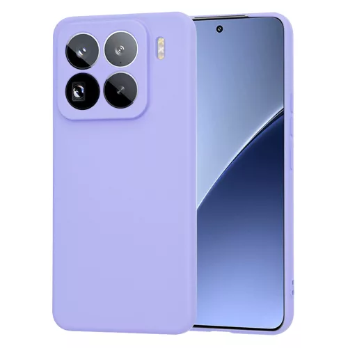 Techsuit SoftFlex szilikon tok Xiaomi 15 Pro - Világoslila