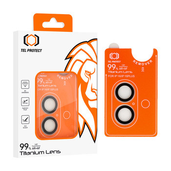Protect 3D Lens Edzett Üveg Kamera Védő iPhone 13/13 Mini - Átlátszó
