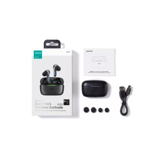 Joyroom Jbuds (JR-BC1) ANC Vezeték nélküli bluetooth Fülhallgató - Fekete