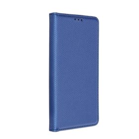   Samsung Galaxy A40, Kinyitható kártyatartós tok állványfunkcióval - Kék - SMART CASE 