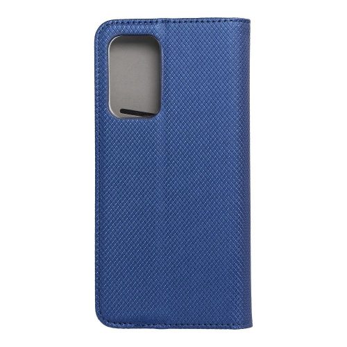 Samsung Galaxy A40, Kinyitható kártyatartós tok állványfunkcióval - Kék - SMART CASE 