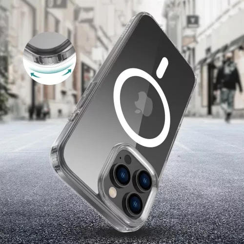 Átlátszó MagSafe tok Samsung S24 Ultra