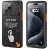 ShellBox – AirBox Vízálló IP68 tok (6.1 hüvelyk) – iPhone 12 / 12 Pro / 13 / 13 Pro / 14 / 14 Pro / 15 / 15 Pro / 16 – Fekete