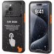 ShellBox – AirBox Vízálló IP68 tok (6.1 hüvelyk) – iPhone 12 / 12 Pro / 13 / 13 Pro / 14 / 14 Pro / 15 / 15 Pro / 16 – Fekete