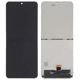  Gyári OEM LCD kijelző (keret nélkül) - Fekete - Samsung Galaxy Z Flip 3 5G 2021 - SM-F711