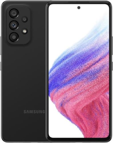 Samsung Galaxy A53 128GB Fekete - Használt, Jó állapotú
