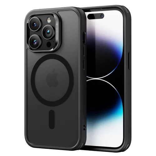 ESR HaloLock Magsafe matt fekete tok (iPhone 14 Pro)
