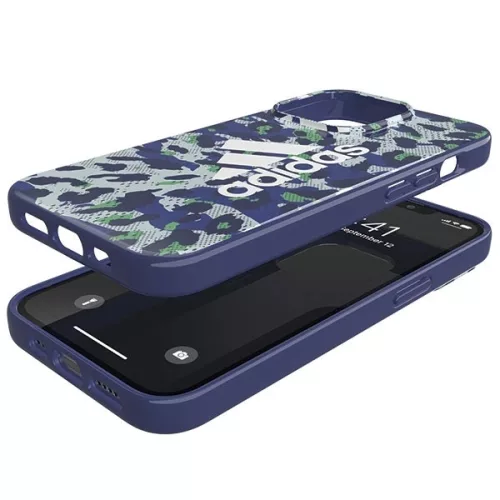 Adidas Camo mintás tok iPhonw 13 Pro - Kék