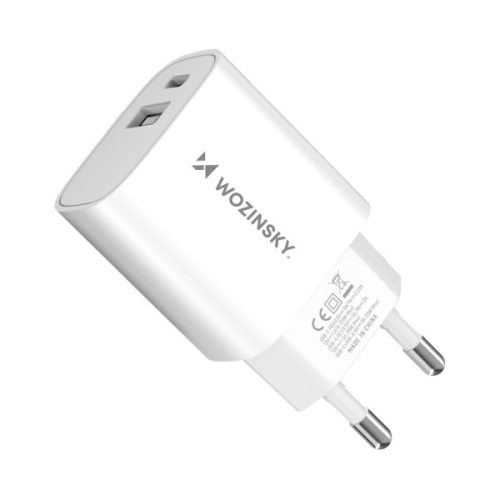 Wozinsky WGWCW fali töltő USB-A és USB-C csatlakozókkal