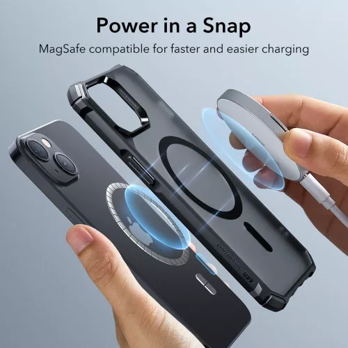 ESR Air Armor Magsafe fekete tok (iPhone 14 Plus)