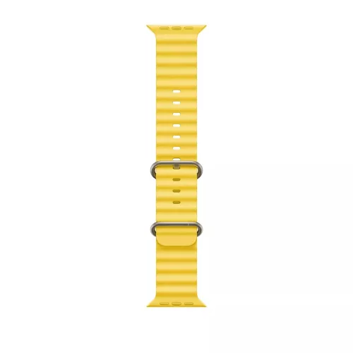 Techsuit Szilikon Óceán Szíj - Sárga - Apple Watch 38/40/41 mm