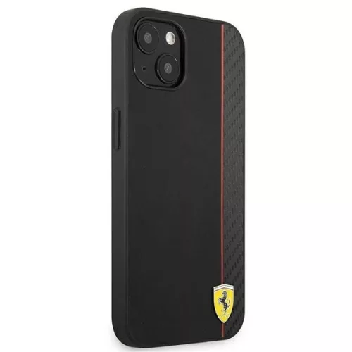 Ferrari Carbon tok iPhone 14 Pro Max - Fekete