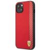 Ferrari Carbon tok iPhone 14 Pro Max - Piros