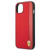 Ferrari Carbon tok iPhone 14 Pro Max - Piros