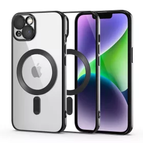   Tech-Protect MagShine MagSafe tok iPhone 15 Pro Max - Fekete 
